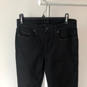 Joes jeans black mid rise skinny jeans size 26